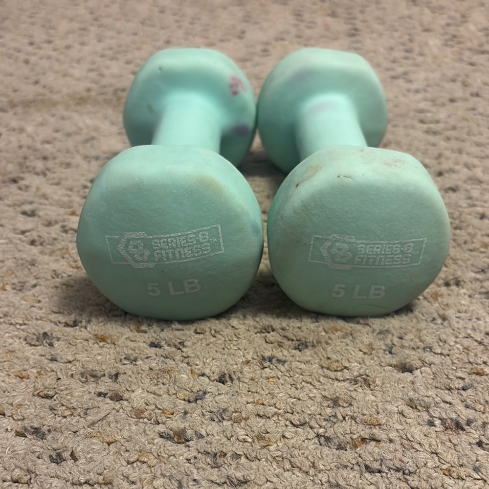 Series 8 Fitness 5 LB Dumbbells